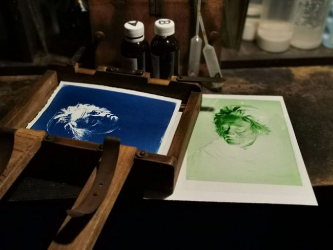 cijanotipija atelier gojevic mala cijanotipija radionica
