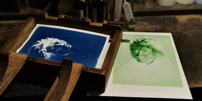cijanotipija atelier gojevic mala cijanotipija radionica